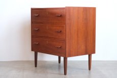 画像6: 【F様専用カート】北欧ヴィンテージ家具/デンマーク製/ビンテージ ダイニングチェア&３段式だしチェストのセットと送料 (6)