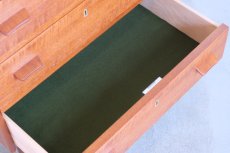 画像10: 【F様専用カート】北欧ヴィンテージ家具/デンマーク製/ビンテージ ダイニングチェア&３段式だしチェストのセットと送料 (10)