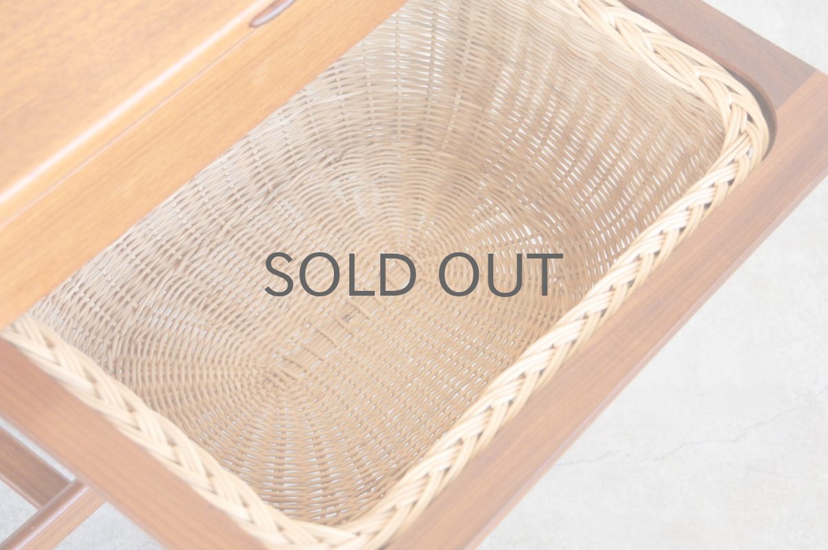 画像5: 北欧ビンテージ家具/デンマーク製/ソーイングキャビネッ/ Ejvind A. Johansson  (5)