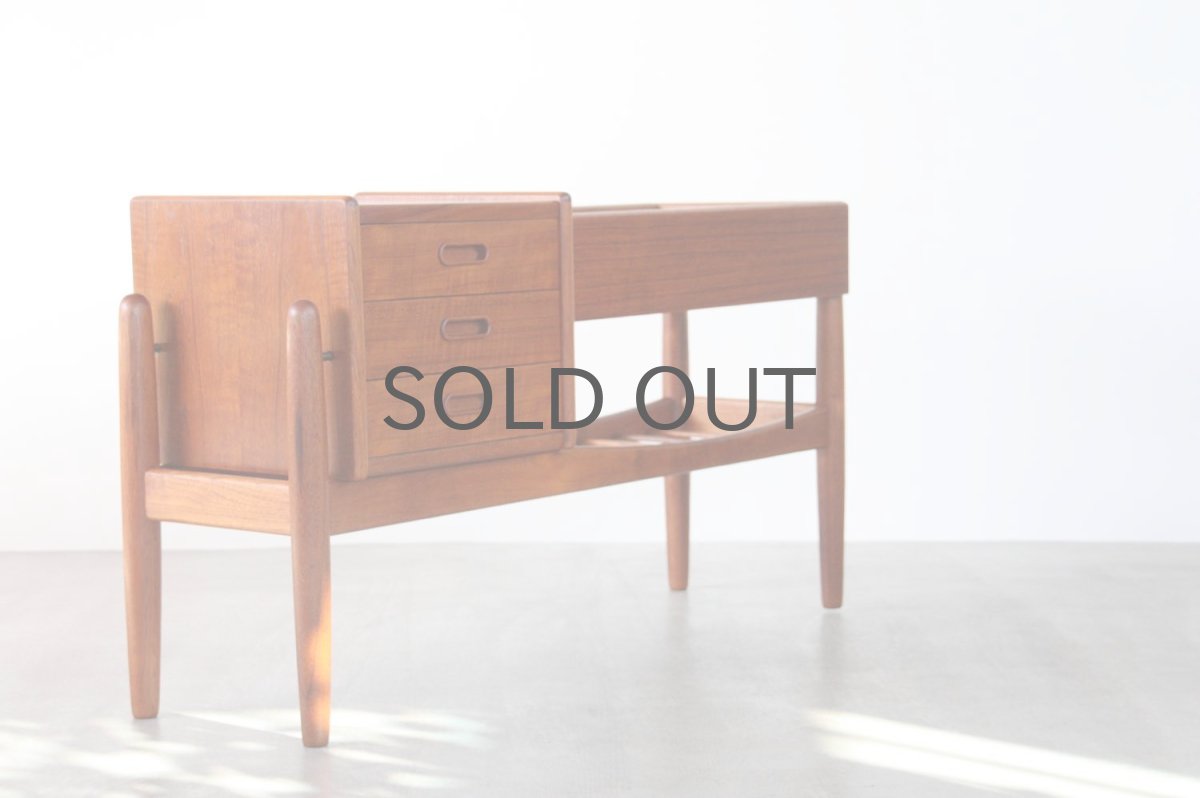 画像5: ビンテージ北欧家具/デンマーク製/チークプランター/Vinde Møbelfabrik (5)