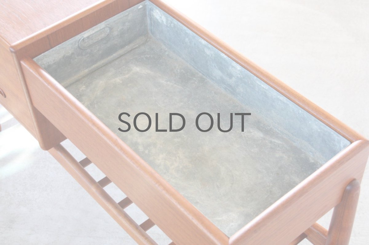 画像8: ビンテージ北欧家具/デンマーク製/チークプランター/Vinde Møbelfabrik (8)