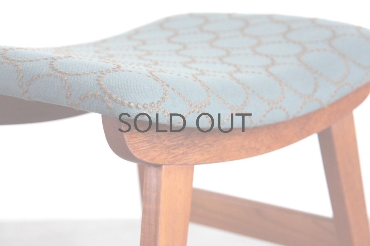 画像4: 北欧ビンテージ家具/デンマーク製/スツール✕ミナ ペルホネン/tambaurine/タンバリン/dop/No.2 (4)