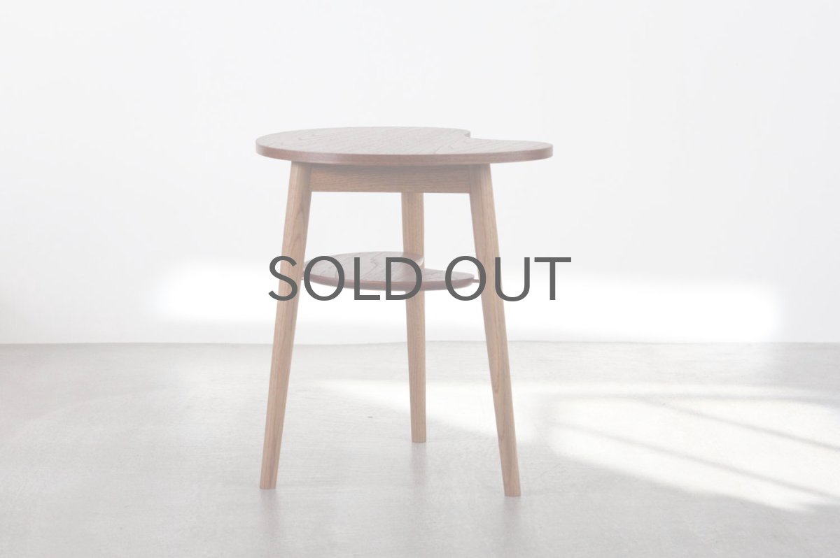 画像3: 北欧家具/ビーンズテーブル/サイドテーブル/チーク&オーク (3)