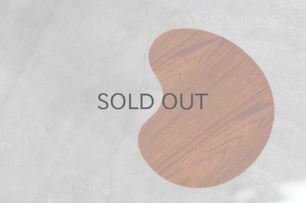 画像5: 北欧家具/ビーンズテーブル/サイドテーブル/チーク&オーク (5)