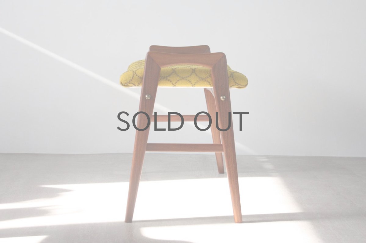 画像5: 北欧ビンテージ家具/スウェーデン製/スツール✕ミナ ペルホネン/タンバリン (5)