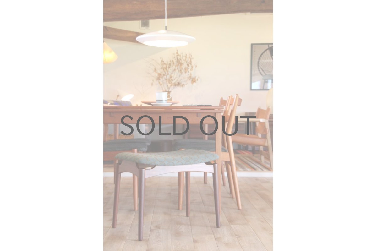 画像7: 北欧ビンテージ家具/デンマーク製/スツール✕ミナ ペルホネン/tambaurine/タンバリン/dop/No.1 (7)