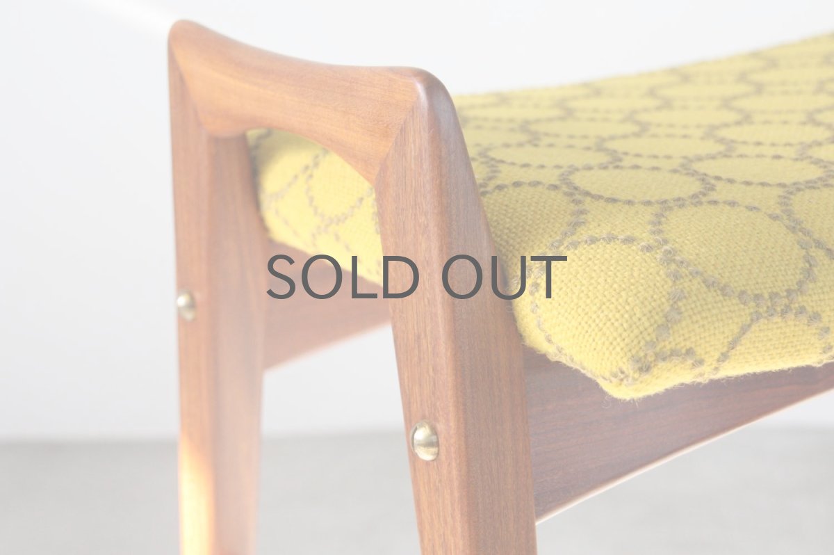 画像3: 北欧ビンテージ家具/スウェーデン製/スツール✕ミナ ペルホネン/タンバリン (3)