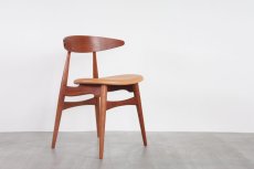 画像1: 北欧ビンテージ家具/Hans j Wegner/ハンス J ウェグナー/Carl Hansen & Son/CH33/ダイニングチェア/チーク  (1)