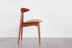 画像2: 北欧ビンテージ家具/Hans j Wegner/ハンス J ウェグナー/Carl Hansen & Son/CH33/ダイニングチェア/チーク  (2)