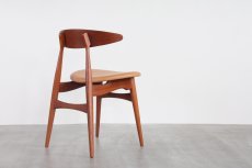 画像3: 北欧ビンテージ家具/Hans j Wegner/ハンス J ウェグナー/Carl Hansen & Son/CH33/ダイニングチェア/チーク  (3)