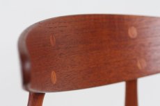 画像4: 北欧ビンテージ家具/Hans j Wegner/ハンス J ウェグナー/Carl Hansen & Son/CH33/ダイニングチェア/チーク  (4)