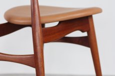 画像6: 北欧ビンテージ家具/Hans j Wegner/ハンス J ウェグナー/Carl Hansen & Son/CH33/ダイニングチェア/チーク  (6)