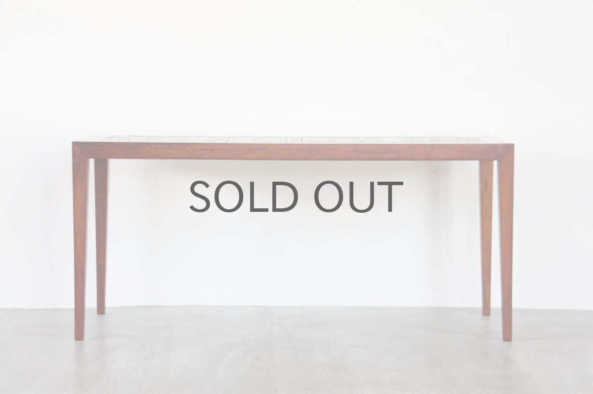 画像9: ビンテージ北欧家具/デンマーク/ロイヤルコペンハーゲン/タイルトップ/サイドテーブル/ローズウッド (9)