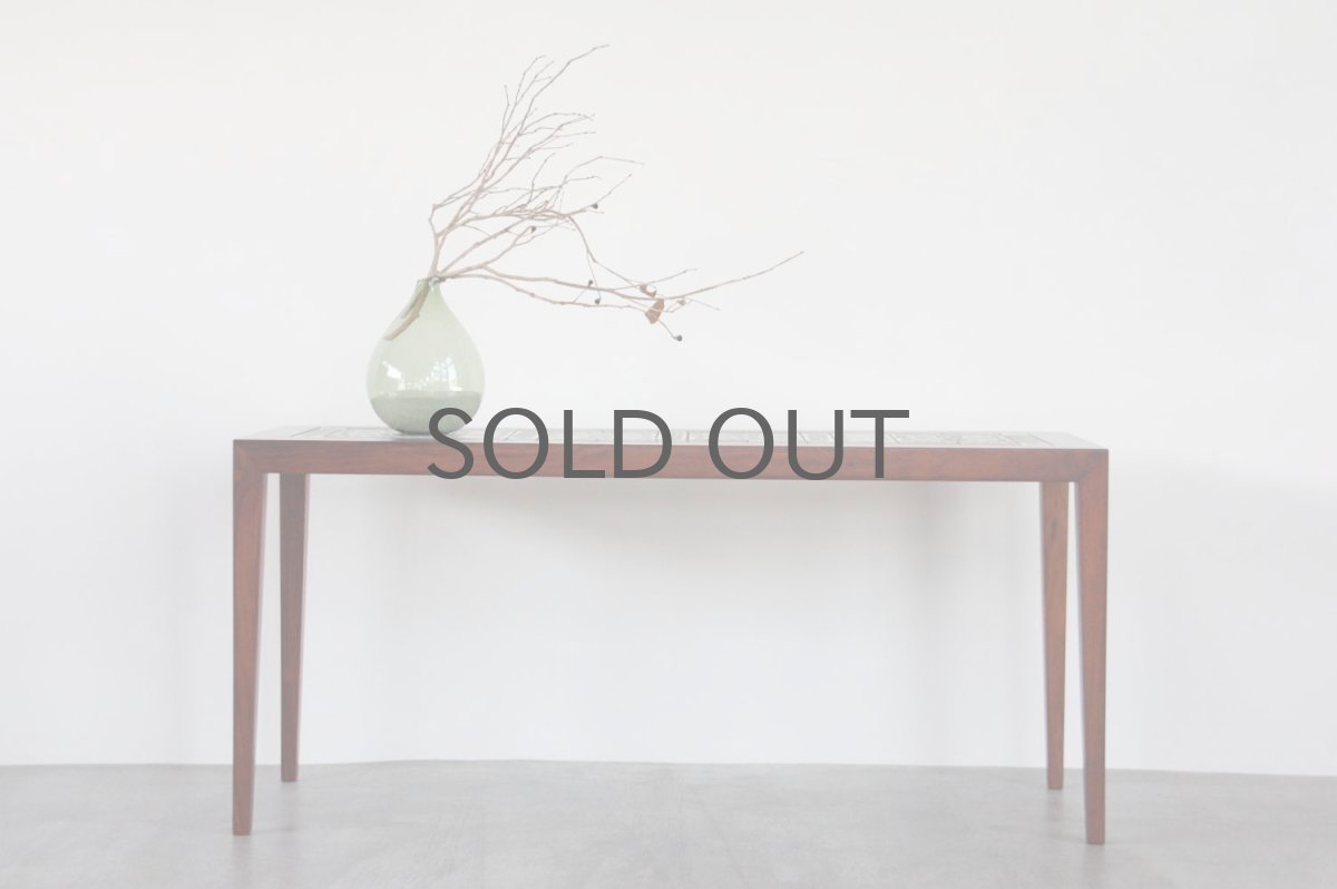 画像3: ビンテージ北欧家具/デンマーク/ロイヤルコペンハーゲン/タイルトップ/サイドテーブル/ローズウッド (3)