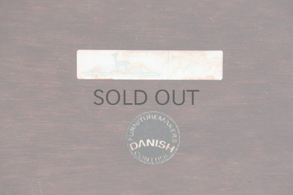 画像10: ビンテージ北欧家具/デンマーク/ロイヤルコペンハーゲン/タイルトップ/サイドテーブル/ローズウッド (10)