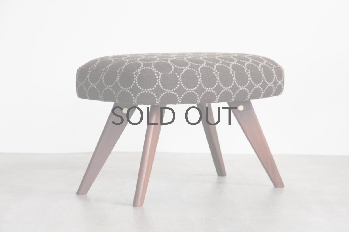 画像2: 北欧ビンテージ家具/デンマーク製/スツール✕ミナ ペルホネン/タンバリン (2)