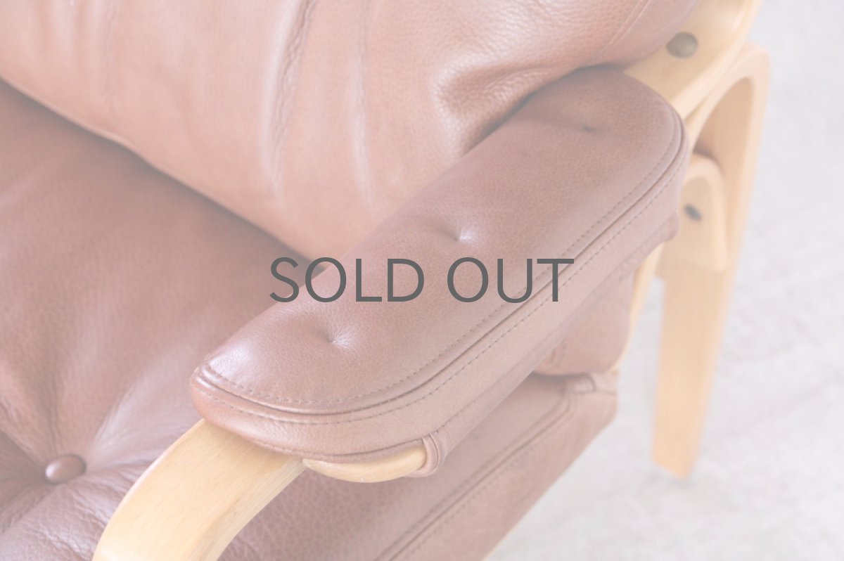 画像6: 北欧ビンテージ家具/Sweden DUX/Bruno Mathsson/ブルーノ・マットソン/イージーチェア/ナチュラルレザー (6)