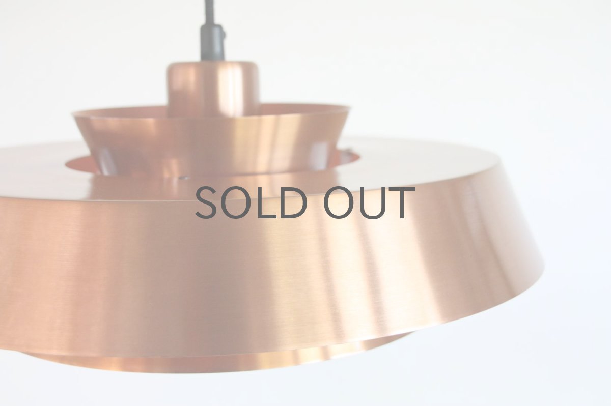 画像2: 北欧ヴィンテージ照明/デンマーク製/Fog & Morup社/Jo Hammerborg/カッパーペンダントライト (2)