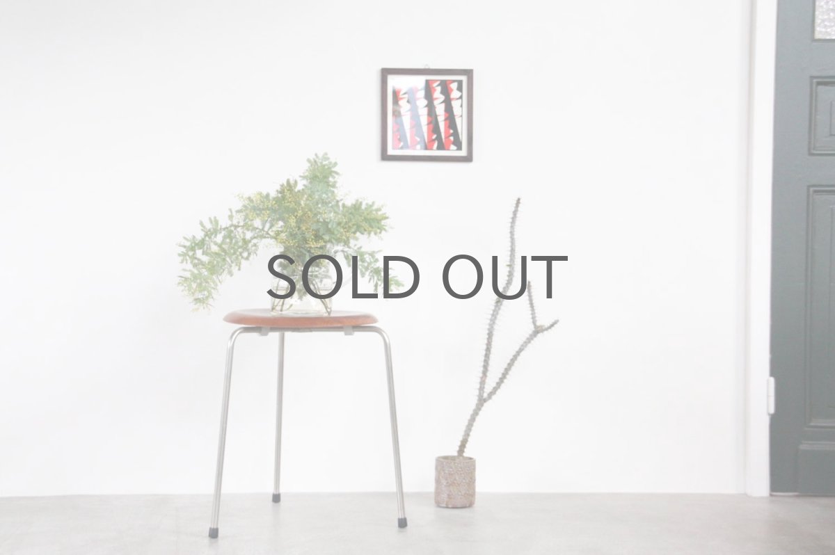 画像8: 北欧ビンテージ家具/デンマーク/Arne Jacobsen/アルネ・ヤコブセン/Fritz Hansen//ドットスツール3107 (8)