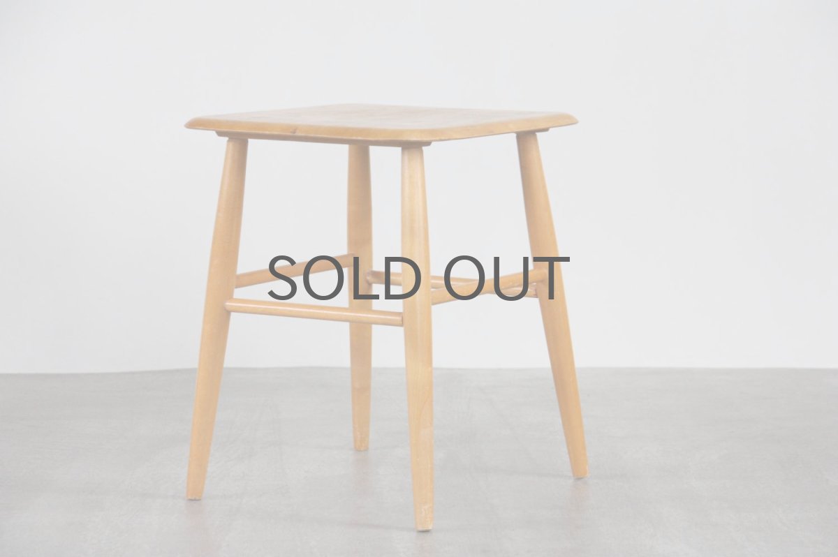 画像2: 北欧ビンテージ家具/Ilmari Tapiovaara/イルマリ・タピオヴァーラ/ファネットスツール/EDSBY VERKEN/ナチュラル/1958 (2)