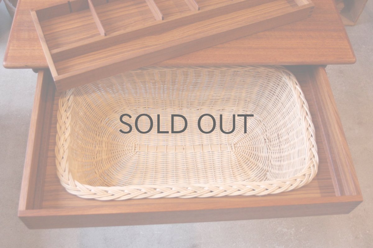 画像8: 北欧ビンテージ家具/Kai Kristiansen/カイクリスチャンセン/Vildbjerg Møbelfabrik社製/ソーイングテーブル (8)