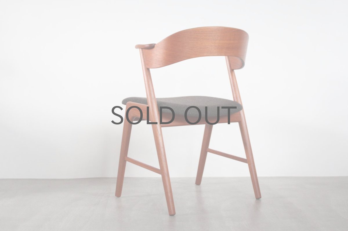 画像4: 北欧ビンテージ家具/デンマーク製/カイ・クリスチャンセン/ダイニングチェア/チーク×オーク (4)