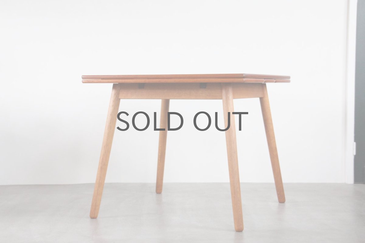 画像2: 北欧ビンテージ家具/デンマーク製 /ポール M ヴォルザー/ダイニングテーブル/チーク&オーク (2)