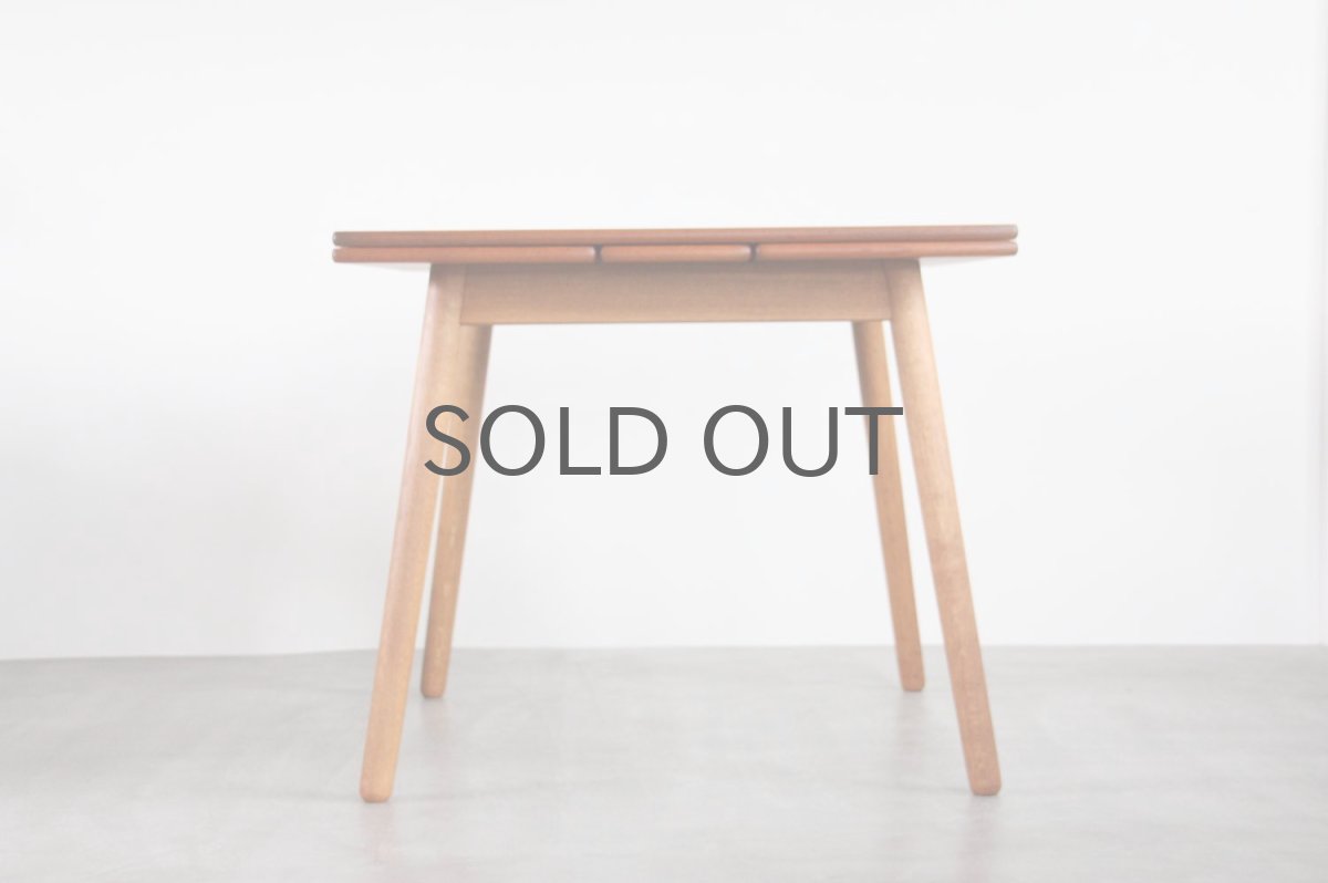 画像3: 北欧ビンテージ家具/デンマーク製 /ポール M ヴォルザー/ダイニングテーブル/チーク&オーク (3)