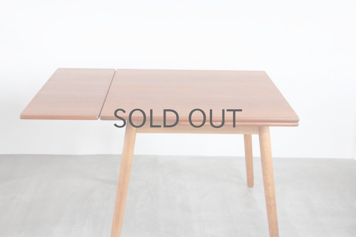 画像5: 北欧ビンテージ家具/デンマーク製 /ポール M ヴォルザー/ダイニングテーブル/チーク&オーク (5)