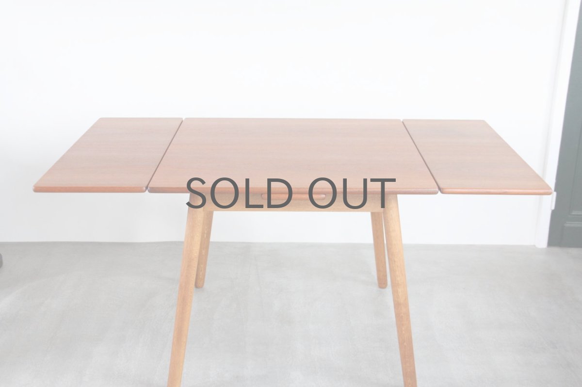 画像6: 北欧ビンテージ家具/デンマーク製 /ポール M ヴォルザー/ダイニングテーブル/チーク&オーク (6)