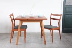 画像1: 北欧ビンテージ家具/デンマーク製 /ポール M ヴォルザー/ダイニングテーブル/チーク&オーク (1)