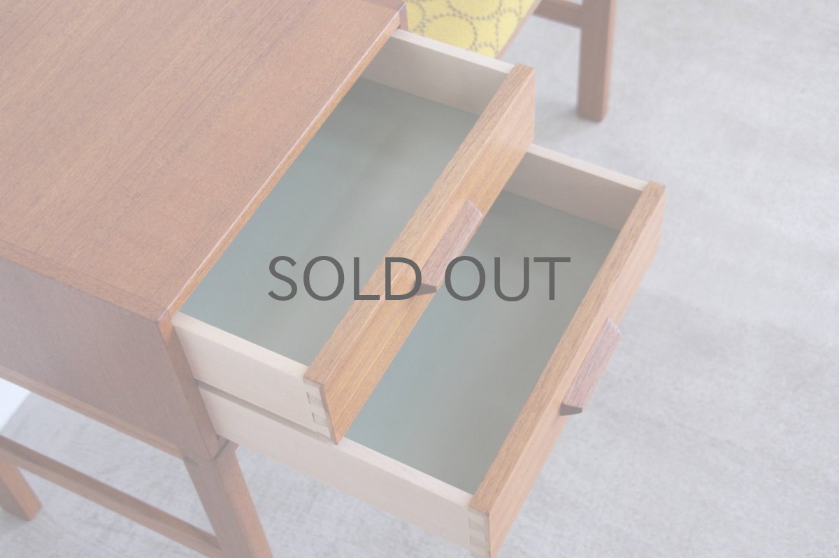 画像4: 北欧ビンテージ家具/デンマーク/テレフォンベンチ/チーク/mina perhonen/ミナ ペルホネン/タンバリン (4)