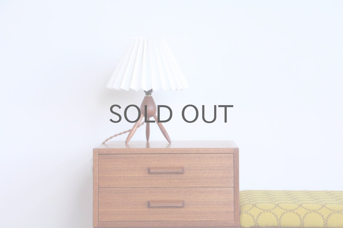 画像5: 北欧ビンテージ家具/デンマーク/テレフォンベンチ/チーク/mina perhonen/ミナ ペルホネン/タンバリン (5)