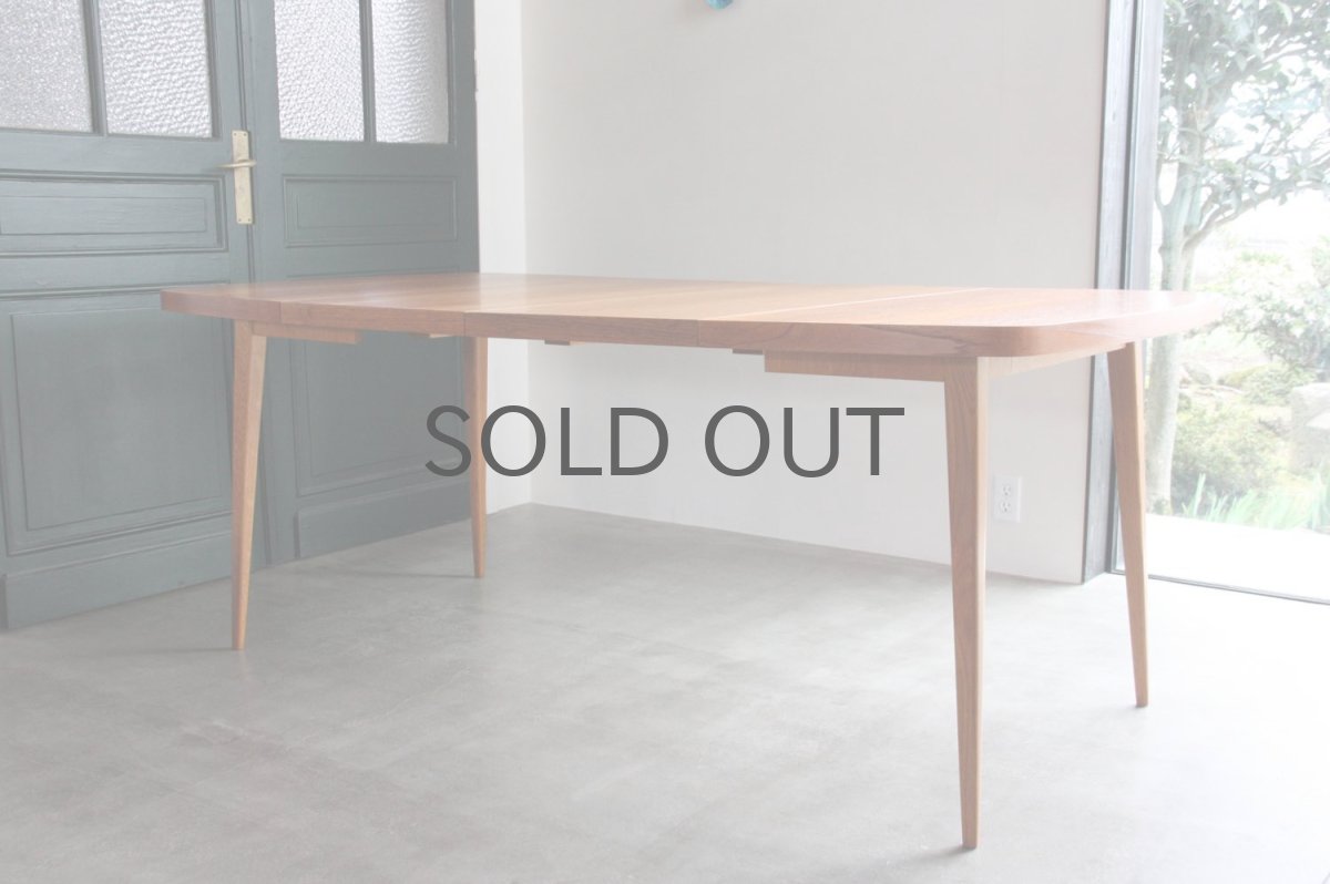 画像9: 北欧ビンテージ/スウェーデン製/ダイニングテーブル/正方形/エクステンション2枚付き/チーク (9)
