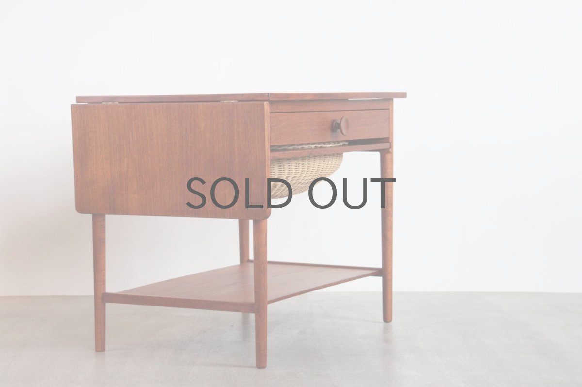 画像3: 北欧ビンテージ家具/デンマーク/ソーイングキャビネット/チーク (3)