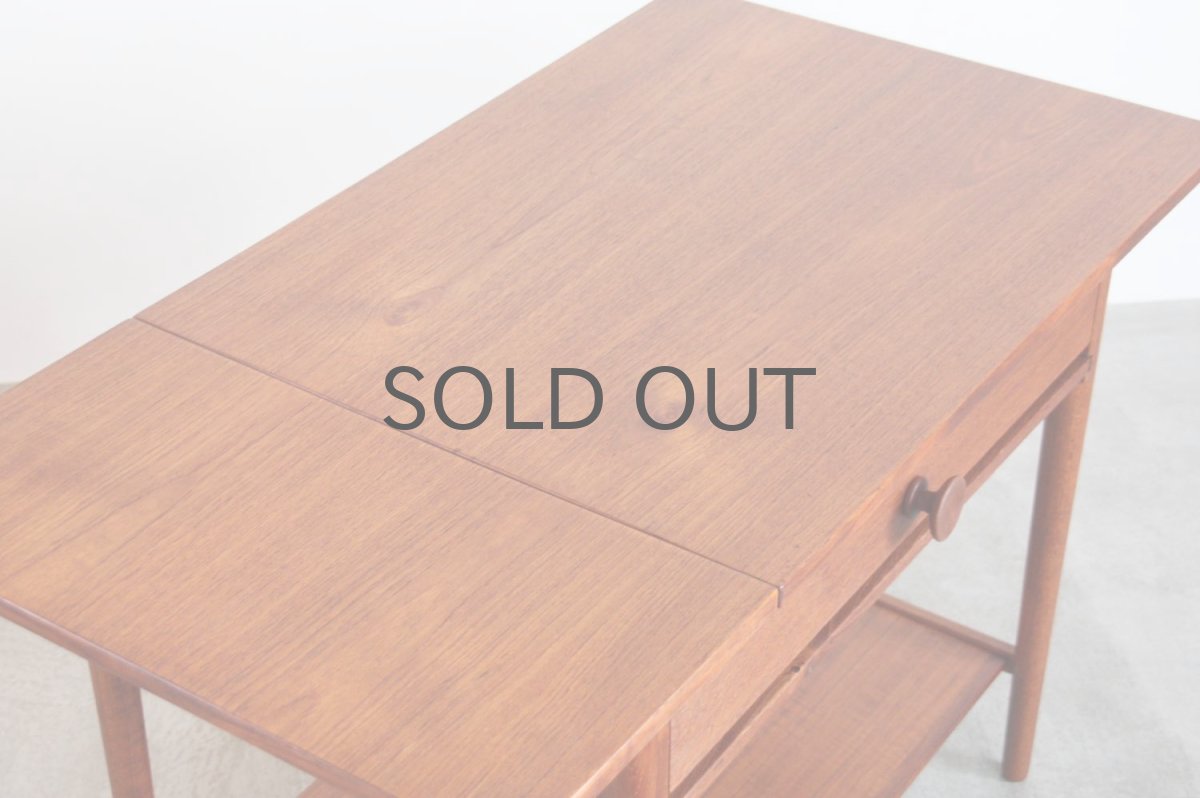 画像8: 北欧ビンテージ家具/デンマーク/ソーイングキャビネット/チーク (8)