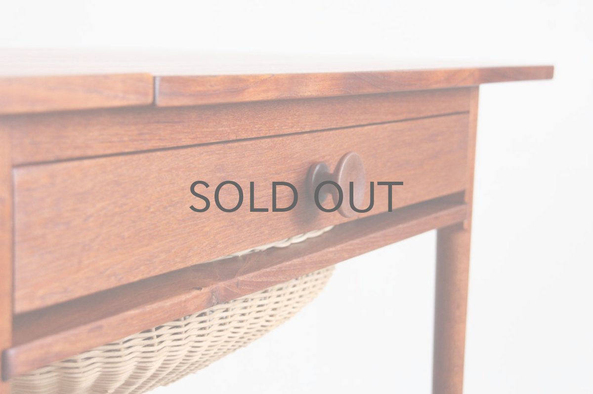 画像5: 北欧ビンテージ家具/デンマーク/ソーイングキャビネット/チーク (5)