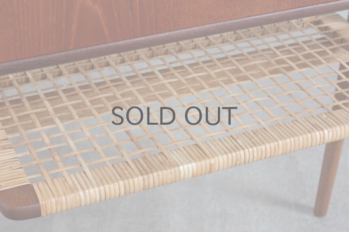 画像9: ビンテージ北欧家具/デンマーク製/ミニチェスト/チーク✕オーク (9)