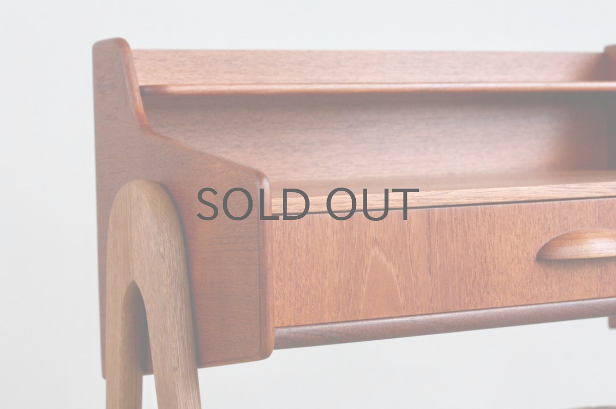 画像6: ビンテージ北欧家具/デンマーク製/ミニチェスト/チーク✕オーク (6)