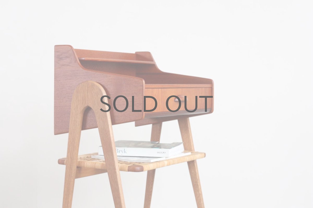 画像3: ビンテージ北欧家具/デンマーク製/ミニチェスト/チーク✕オーク (3)