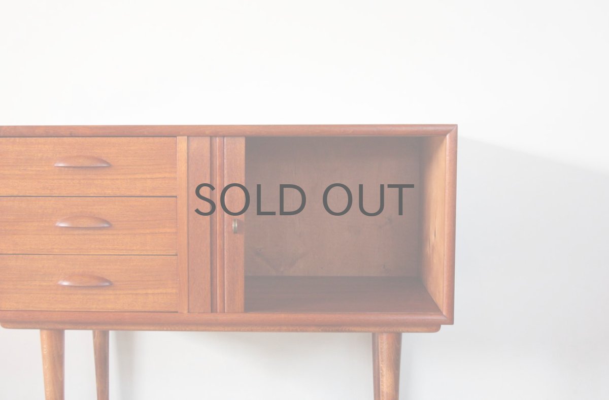 画像3: 北欧ビンテージ家具/チークキャビネット (3)