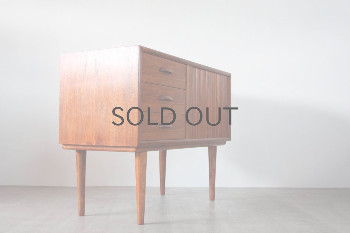 画像5: 北欧ビンテージ家具/チークキャビネット (5)