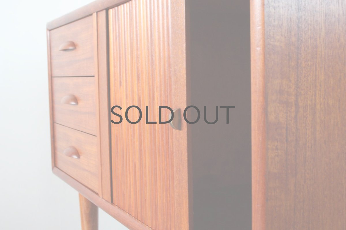 画像4: 北欧ビンテージ家具/チークキャビネット (4)