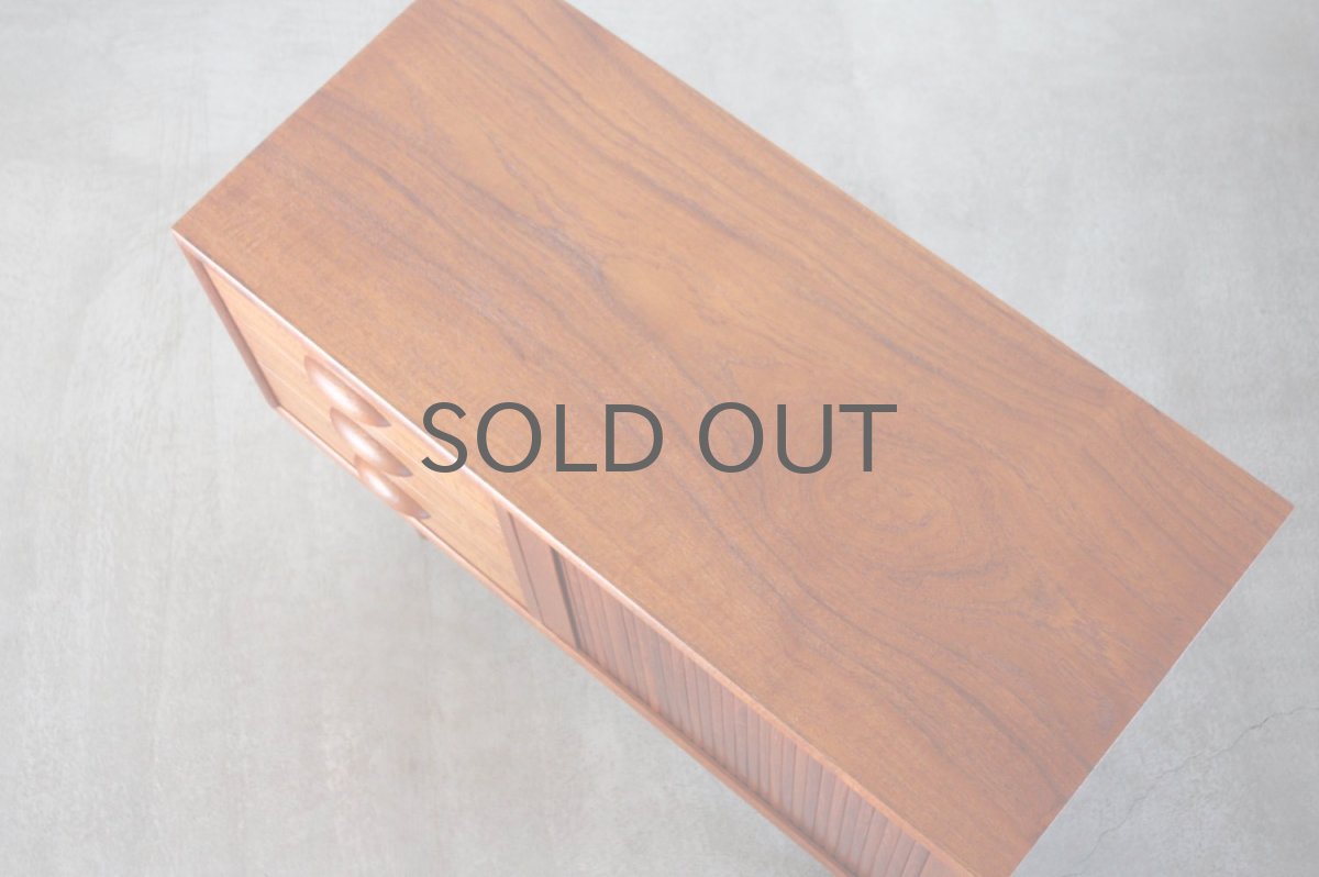 画像8: 北欧ビンテージ家具/チークキャビネット (8)