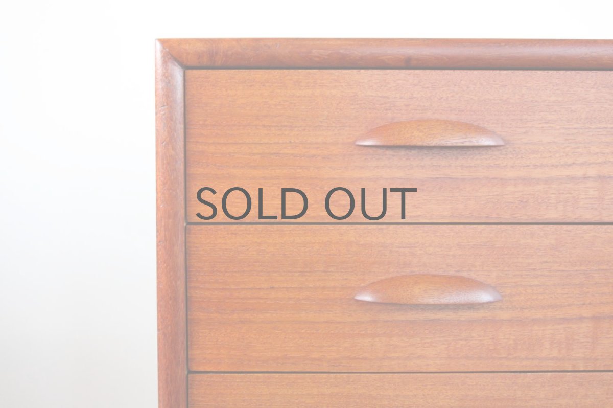 画像6: 北欧ビンテージ家具/チークキャビネット (6)