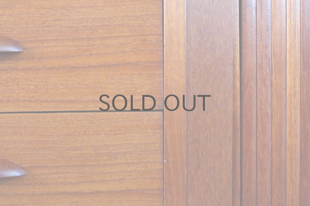 画像7: 北欧ビンテージ家具/チークキャビネット (7)