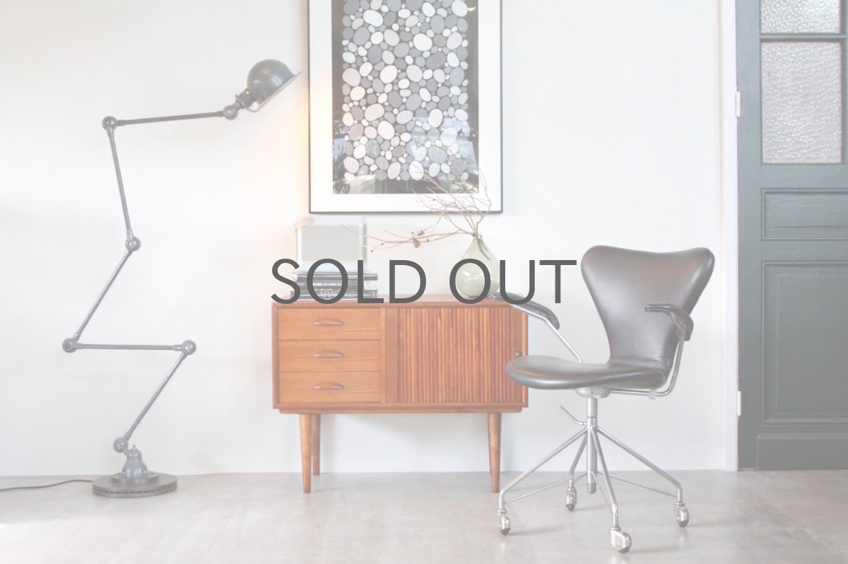 画像14: 北欧ビンテージ家具/チークキャビネット (14)