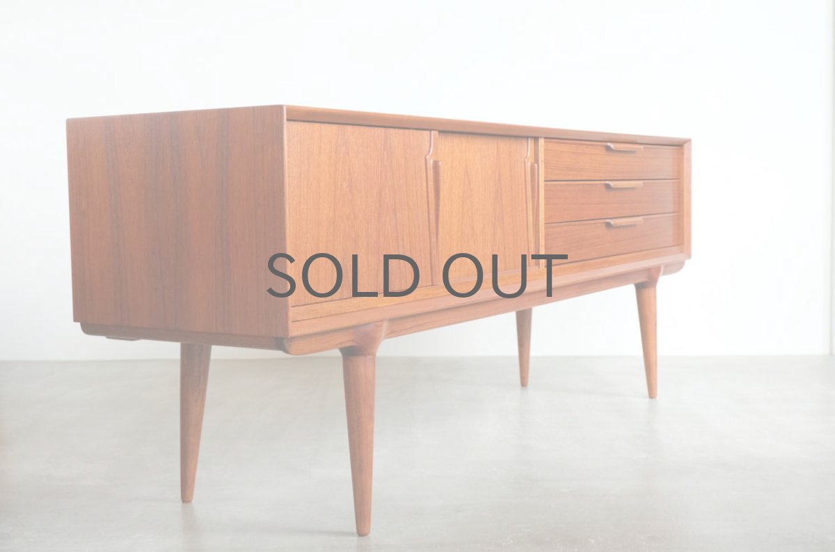 画像5: ビンテージ北欧家具/デンマーク製/Omann Jun Møbelfabrik/サイドボード/チーク  (5)