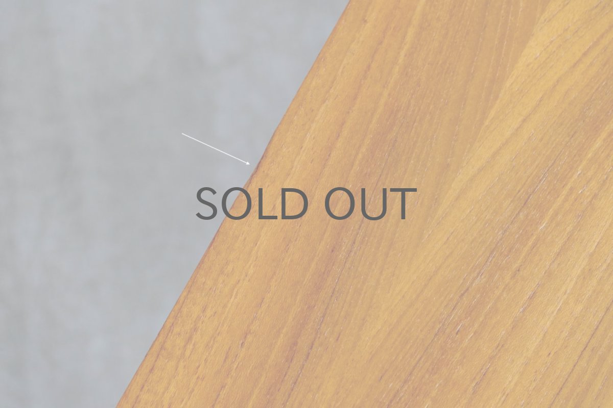 画像8: 北欧ビンテージ家具/スウェーデン/チーク×ビーチ/ベッドサイドテーブル (8)