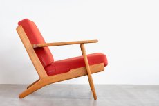 画像4: ビンテージ北欧家具/Hans j Wegner/ハンス J ウェグナー/ゲタマ/GE290/オーク/クッションはお好きなカラーで張替え代込 (4)